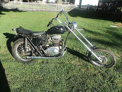 BSA : Lightning - A65 Vintage 1972 BSA Lightning Motorcycle Chopper