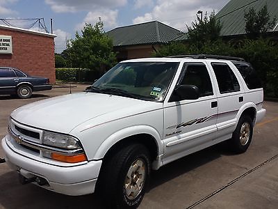 Chevrolet : Blazer Trailblazer 2000 chevrolet blazer 4 wd trailblazer