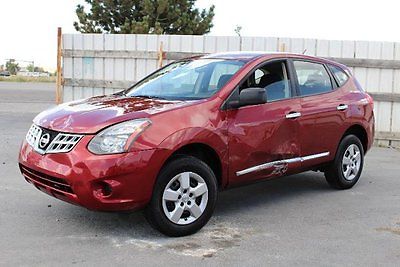 Nissan : Rogue Select 2014 nissan rogue select damaged repairable only 14 k miles loaded nice unit l k