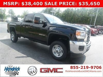 GMC : Sierra 2500 Base Extended Cab Pickup 4-Door New 4 dr Automatic 6.0L 8 Cyl  ONYX BLACK