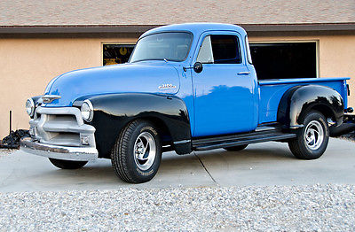 Chevrolet : Other Pickups 3100 1954 chevrolet 5 window 3100 short bed step side half ton pickup truck