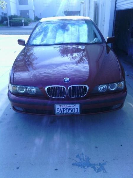 2000 BMW RED