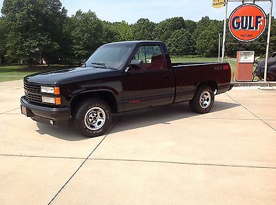 Chevrolet : C/K Pickup 1500 SS 1990 chevrolet silverado 454 ss factory muscle truck only 16 k miles a beauty
