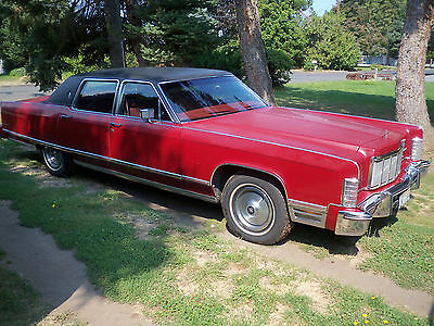 Lincoln : Continental Base Hardtop 4-Door 1976 lincoln continental base hardtop 4 door 7.5 l