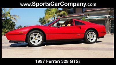 Ferrari : 328 GTSi 1987 ferrari 328 gtsi low mile classic of exceptional quality inside out