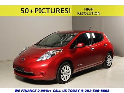 Nissan : Leaf 2013 S HEATED SEATS REARCAM QUICK CHARGE 6.0KWA 2013 nissan leaf s cold weather package rearcam bluetooth red pearl warranty