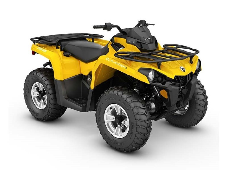2016 Can-Am Outlander L DPS 570 Yellow