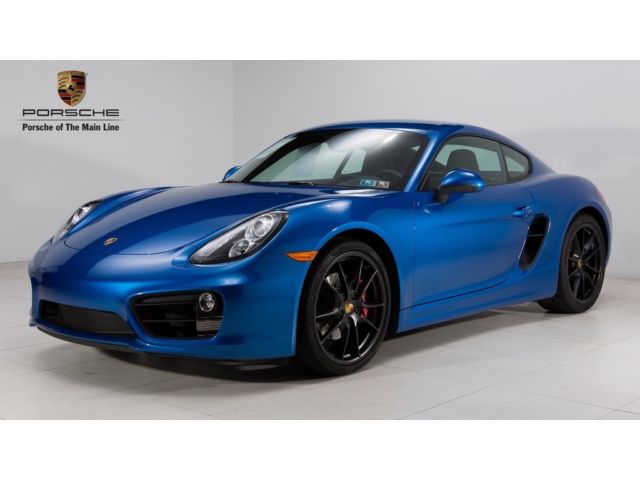 Porsche : Cayman S S Certified Coupe 3.4L Audio System CDR-Plus Convenience Package Smoking Package