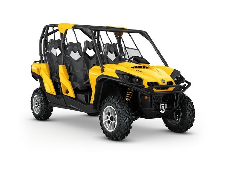 2016 Can-Am Commander MAX XT 1000 Yellow