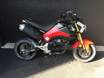Honda : Other 2014 honda grom msx 125 salvage title only 118 miles