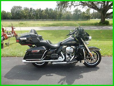 Harley-Davidson : Touring 2014 harley davidson ultra classic limited watercooled gps clean low miles