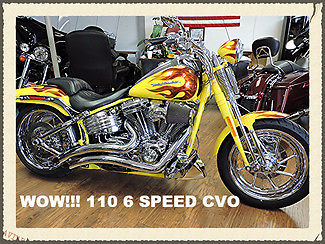 Harley-Davidson : Softail 2009 harley davidson springer cvo screamin eagle fxstsse 3