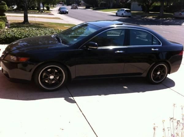 2004 Acura TSX 4 Cyl Black