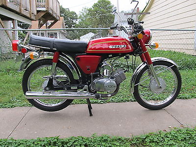 Suzuki : Other 1976 suzuki a 100 go fer excellent condition all original great running bike look