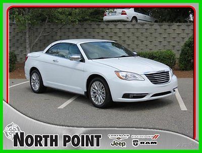 Chrysler : 200 Series Limited Convertible Certified 2014 limited used certified 3.6 l v 6 24 v automatic fwd hard top convertible gps