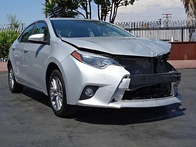 Toyota : Corolla LE CVT 2015 toyota corolla le cvt wrecked salvage like new 2015 model only 3 k miles