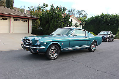 Ford : Mustang Fastback GT K Code 1965 mustang fastback gt hipo k code tropical turqu 0 ise