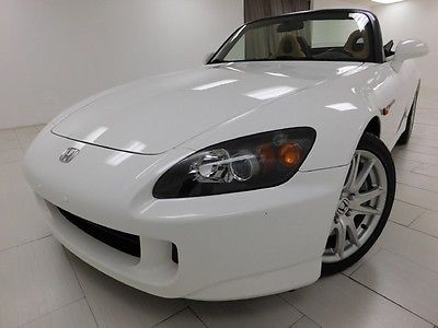 Honda : S2000 Clean Carfax, Convertible. 6 Speed Manual, Tan Leather CALL NOW 855-394-6736! Manageable monthly payments and shipping are available!