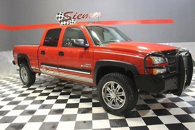 Chevrolet : Silverado 2500 LS bright red, leather, duramax, diesel