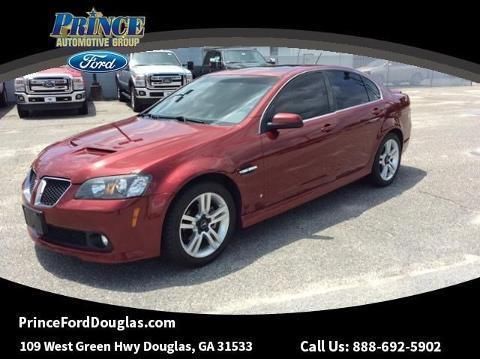 2009 PONTIAC G8 4 DOOR SEDAN