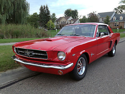 Ford : Mustang Coupe 1965 mustang coupe 302 4 speed toploader very nice driver tons of new parts