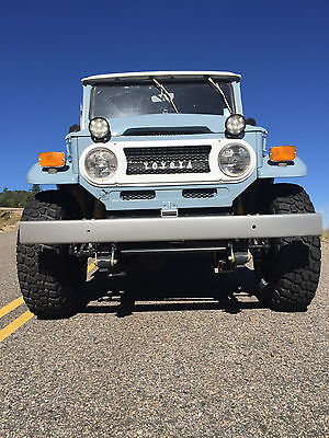 Toyota : Land Cruiser 4X4 1971 toyota land cruiser fj 40 cummins diesel powered 4 x 4 fully restored