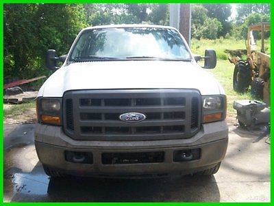 Ford : F-350 Ford XL crew cab diesel automatic f350 SRW work Ford 2005 XL Turbo diesel 6L V8 32V Automatic SRW Pickup Truck crew cab