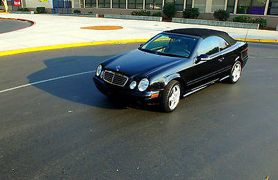 Mercedes-Benz : CLK-Class 2003 mercedes clk 430 convertible black california car
