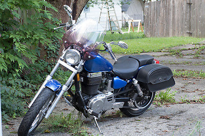 Suzuki : Other Custom blue suzuki motorcycle in good condition