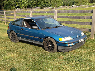 Honda : CRX DX Turbocharged 1991 Honda CRX
