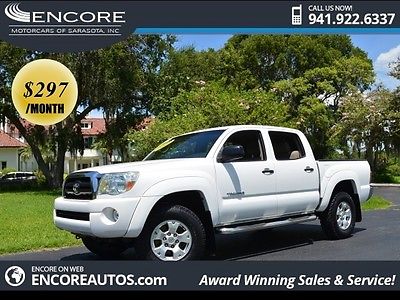 Toyota : Tacoma 2006 toyota tacoma prerunner double cab sr 5 package towing pack v 6 florida owned