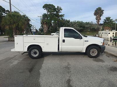 Ford : F-250 XL Standard Cab Pickup 2-Door 2001 ford f 250 utility truck low miles with knapheide utility bed