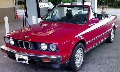 BMW : 3-Series 325IC Sports Ricaro seats 1989 bmw 325 i convertible coupe automatic ricaro sports leather seats low miles