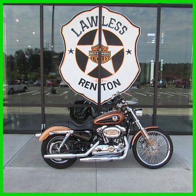 Harley-Davidson : Sportster 2008 harley davidson sportster xl 1200 c 1200 custom 105 th anniversar used