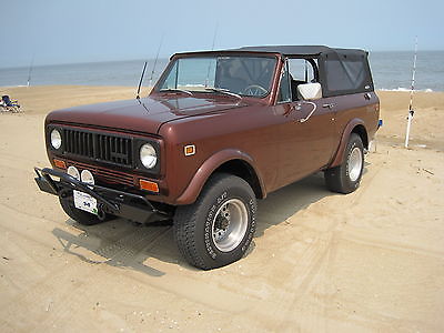International Harvester : Scout 1975 scout ll great shape