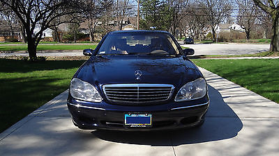 Mercedes-Benz : S-Class Base Sedan 4-Door 2002 mercedes benz s 500 very low milage well maintained from mercedes enthusiast