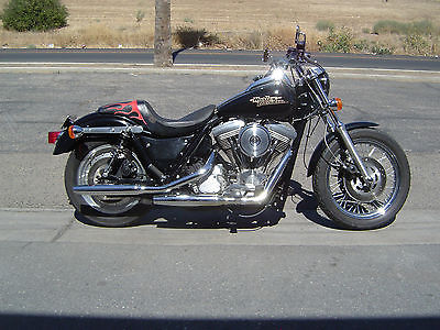 Harley-Davidson : FXR 1994 harley fxr custom only 9714 one owner miles over 18 000 spent on build