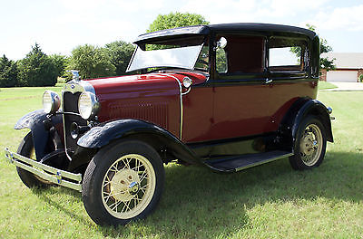Ford : Model A 2 door Sedan 1931 ford model a sedan pristine condition