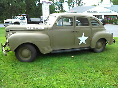 Plymouth : Other 1941 plymouth military staff car p 11 army air corps general sedan