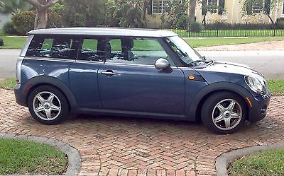 Mini : Clubman horizon blue silver bonnet stripes horizon blue with silver bonnet stripes,manual,very good condition,21,981 miles