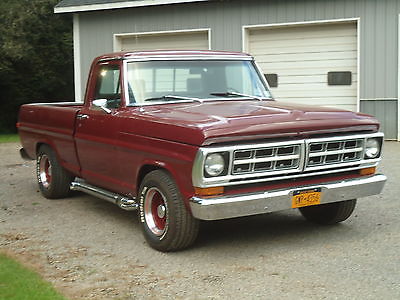 Ford : F-100 F100 1972 ford f 100 truck