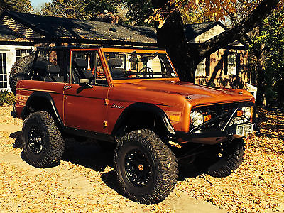 Ford : Bronco 1972 ford bronco restomod