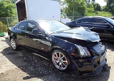 Cadillac : CTS V 2013 cadillac cts v sedan 4 door 6.2 l supercharge for sale lowest price ez fix