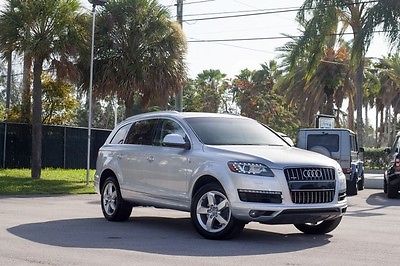 Audi : Q7 3.0T Premium 2014 audi q 7 certified pre owned extended warranty all wheel drive navigation