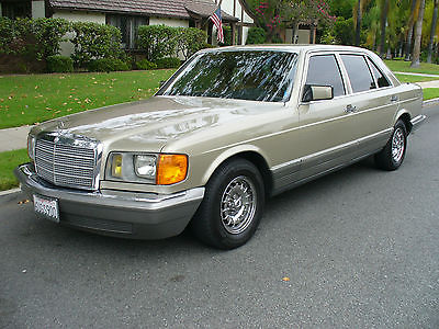 Mercedes-Benz : 500-Series Gold Beautiful California Rust Free  Mercedes Benz 500 SEL  Great Condition MUST SEE
