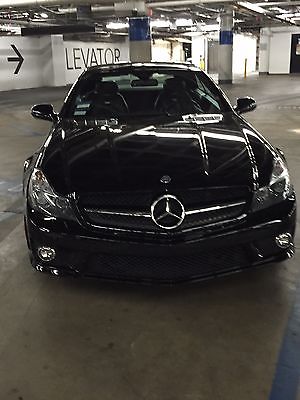 Mercedes-Benz : SL-Class Black Black Perfect 2009 sl 63 bought new in 2010   . Local Beverly Hills Car
