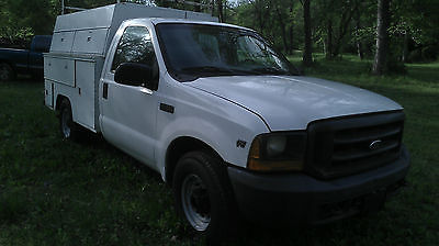 Ford : F-250 SRW SUPER DUTY 1999 ford f 250 with inclosed utility body work truck with ladder rack