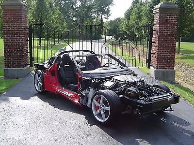 Chevrolet : Corvette Z51 Coupe 2-Door 14 z 51 6.2 l engine 5 k sump running driving donor rolling chassis salvage wrecked