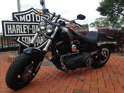 Harley-Davidson : Dyna 2014 harley davidson dyna fat bob vivid black 103
