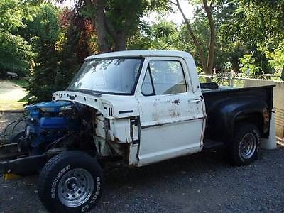 Ford : F-100 1971 ford f 100 short step bed perfect restoration just ran out of time